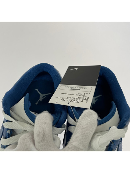 NIKE スニーカー Air Jordan 1 Low Marina Blue DC0774-114