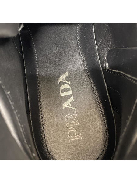 PRADA レザースニーカー 7ハーフ