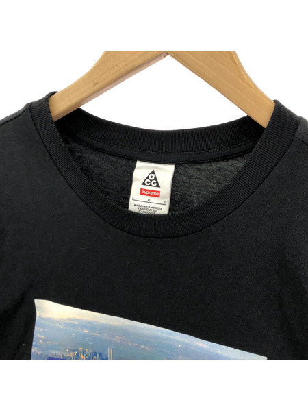 Supreme×NIKE ACG GRID TEE BLK L