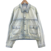 ANCELLM CRASH DENIM JACKET type-2 3