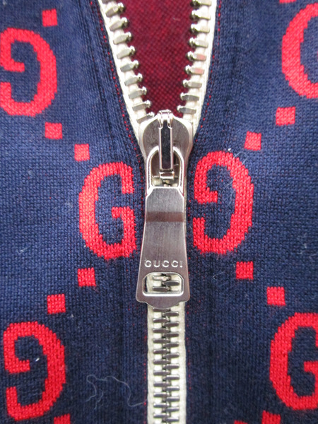 GUCCI/ GGジャガード サイドライン テクニカル トラックジャケット