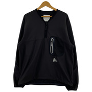 and wander Light Fleece Pullover Charcoal 黒 4