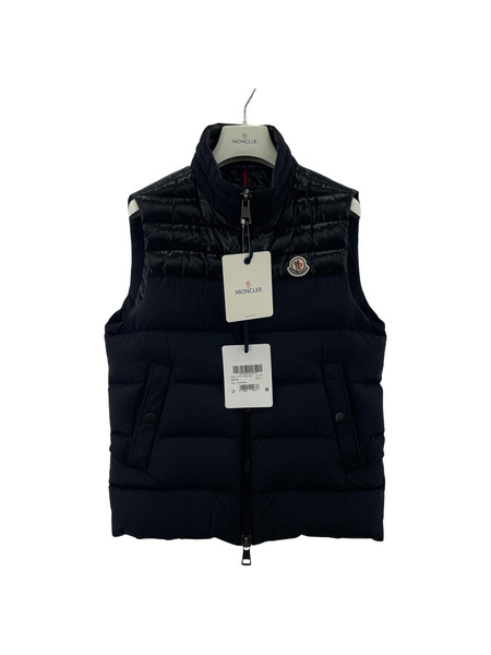 MONCLER 18AW DENEB GILET デネブジレ ダウンベスト 0 黒 D20914380385