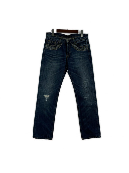 UNDERCOVERISM デニム・ジーンズ NEO BOY期 ダメージ加工 スタッヅ size1