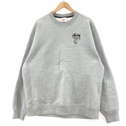 STUSSY×NIKE International Crewneck Sweatshirt