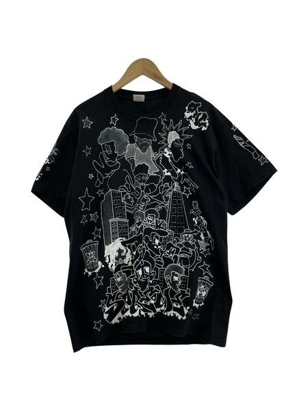 Supreme 23AW Downtown Tee Tシャツ(M) ブラック