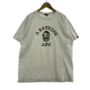 A BATHING APE 半袖Tシャツ・カットソー 90s 迷彩Tee (XL)