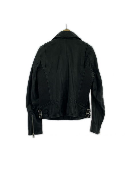 DIESEL ライダース ダブル 黒 L