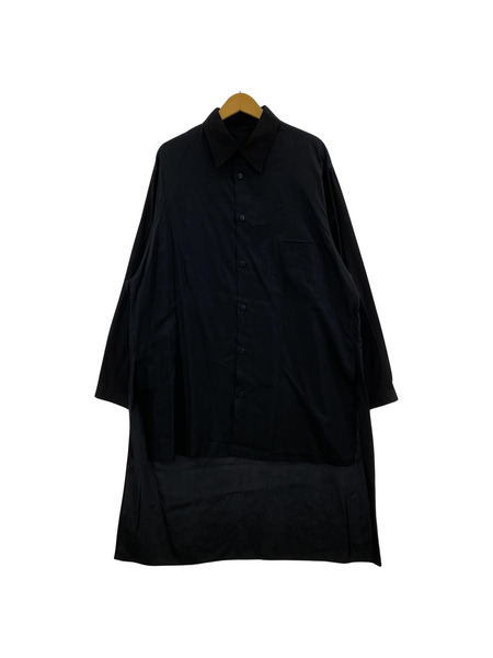 Yohji Yamamoto 18SS　Cupro Staff Shirt BLK