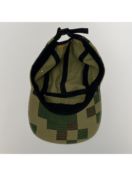 Supreme Military Camp Cap Box Logo カモ柄 カーキ系