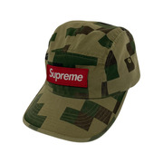 Supreme Military Camp Cap Box Logo カモ柄 カーキ系