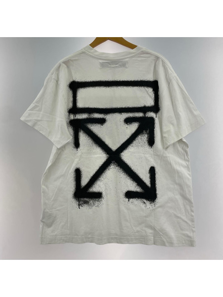 OFF-WHITE 半袖Tシャツ・カットソー 20SS Oversized Spray Painting Tee XS