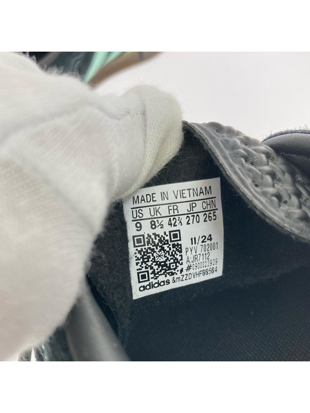 adidas スニーカー JR7112/GAZELLE INDOOR/黒/27cm