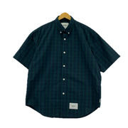 WTAPS 半袖シャツ Cotton. Broadcloth. Textile Green
