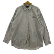 NEIGHBORHOOD 長袖シャツ 22SS TRAD SHIRT グレー (XL)
