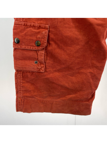 POLO RALPH LAUREN パンツ 90s パラシュートパンツ コーデュロイ W36 赤