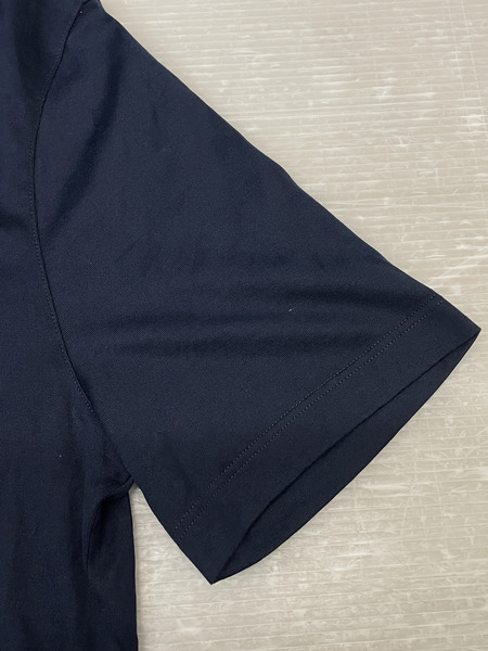 LOUIS VUITTON サークルLV刺繍 Vネックカットソー XL 紺