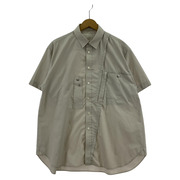 Tamme 半袖シャツ Tamme フライトシャツ グレー