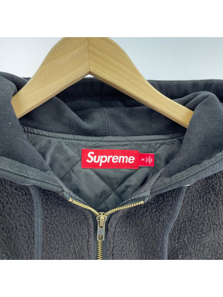 Supreme パーカー(ジップアップ) 23AW Fleece Zip Up Hooded M