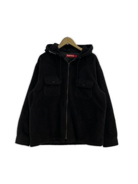 Supreme パーカー(ジップアップ) 23AW Fleece Zip Up Hooded M