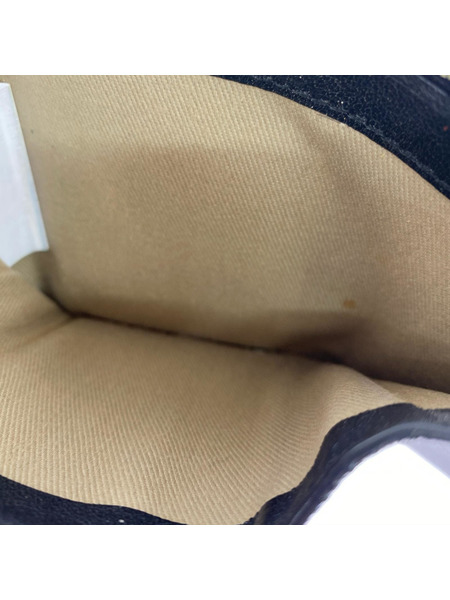 MARNI コンパクトウォレット サフィアーノ 三ツ折リ レザー 財布 茶/青/緑