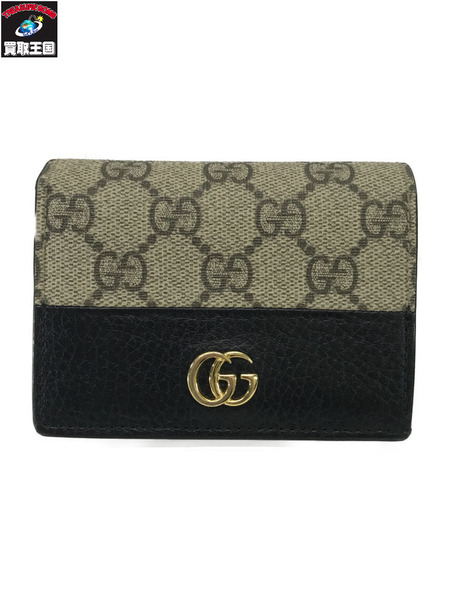 GUCCI GGマーモント カードケースウォレット[値下]