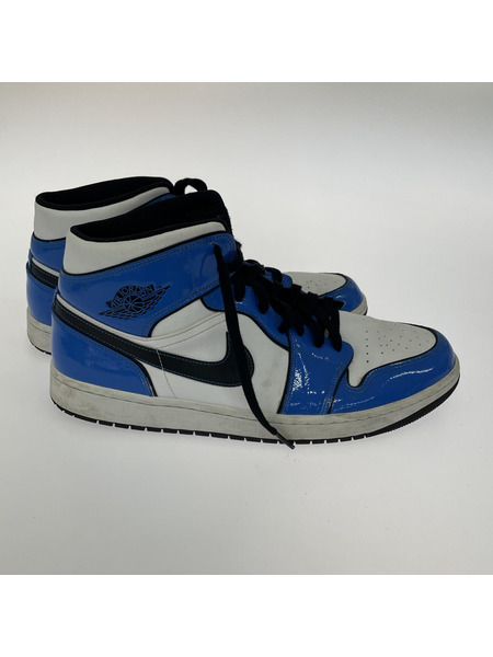 NIKE AIR JORDAN 1 MID SE SIGNAL BLUE (32cm) DD6834-402