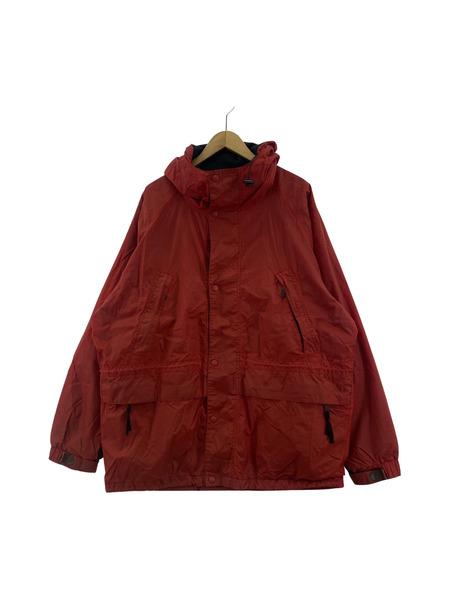 Timberland WEATHERGEAR 裏フリース ナイロンジャケット レッド (L)