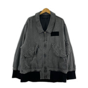 JEANASIS ジャケット リバーシブル フライトジャケット ブラック