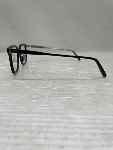 EYEVAN 7285 319 プラスチック ウェリントン メガネフレーム ブラック