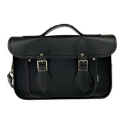 Zatchels レザーショルダーバッグ BLK