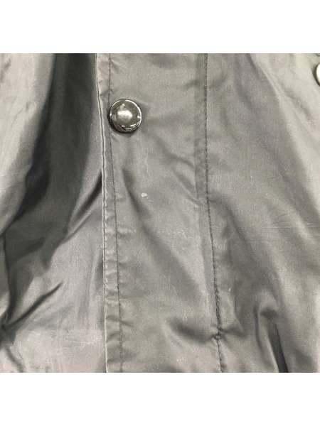 STUSSY ブルゾン・ジャンパー ナイロン フーディ― 裏地 ワッペン 黒 韓国製 XL[値下]