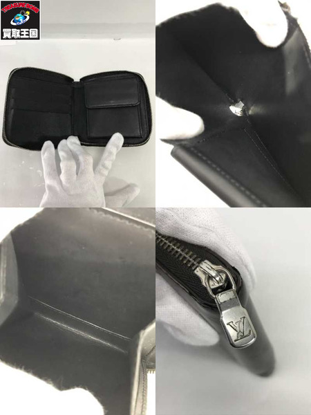 LV コンパクトウォレット モノグラムグラセ ポルトビエ モネ 茶