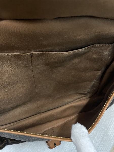 LOUIS VUITTON モノグラム ソミュール35 ダブルショルダーバッグ