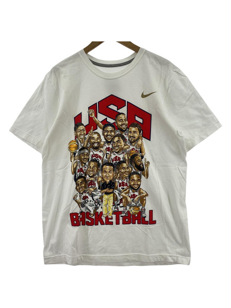 NIKE USA BASKETBALL プリントTee (L)