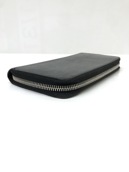 長財布 LOUIS VUITTON ジッピーウォレット エピ ノワール　M60072