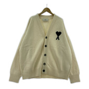 AMI paris ウールカーディガン XL ホワイト UKC367018151