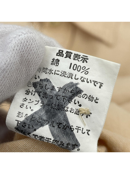 A BATHING APE ソルジャータグ ミリタリーシャツ (S) ベージュ
