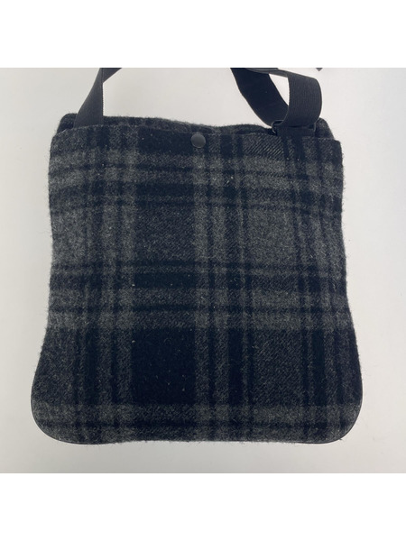 PORTER ショルダーバッグ チェックウールショルダーバッグ