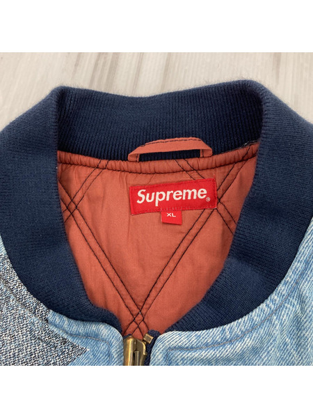 Supreme Nate Lowman Work Vest Denim sizeXL