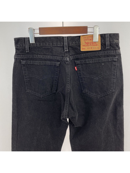 90S Levis 505 ブラックデニム 後染メ