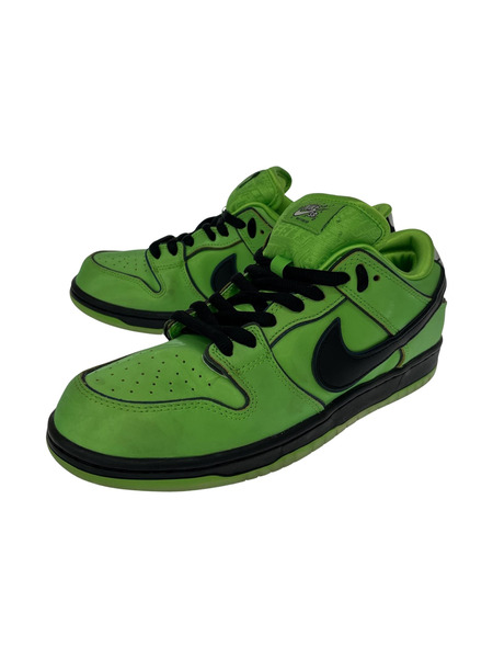 The Powerpuff Girls × Nike SB Dunk Low バターカップ 26.5cm