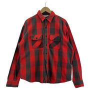 old five brothers flannel heavy 赤 XL