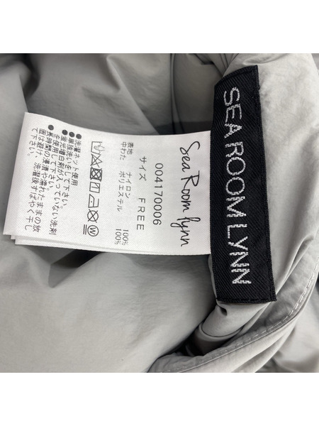 Sea Room lynn ナイロンベスト グレー[値下]