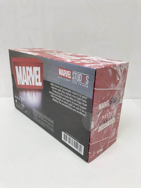 MARVEL ロゴ・ミニライトボックス　マーベル