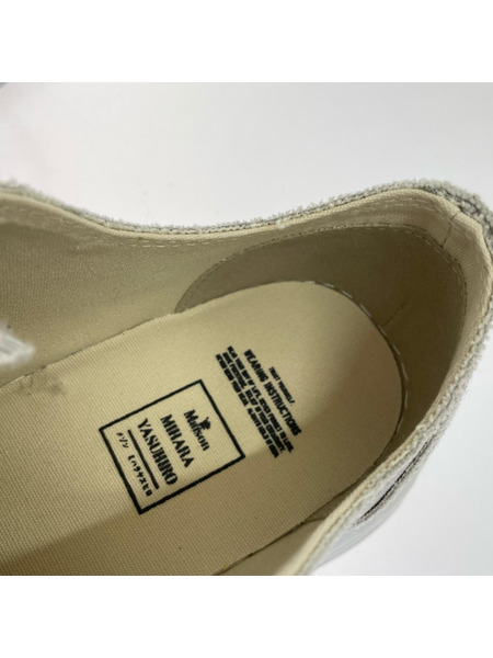MIHARA YASUHIRO PETERSON CANVAS LOW SNEAKER 41 グレー A01FW702