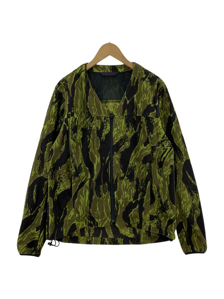 Needles/18AW/V neck Tiger Camo Fleece