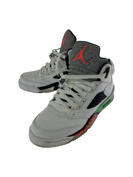 NIKE AIR JORDAN 5 RETRO POISON GREEN　スニーカー　24？　