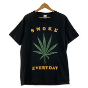 WACKO MARIA　SMOKE EVERYDAY S/Sカットソー ブラック （M）