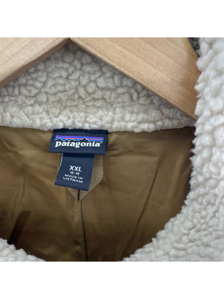 patagonia ジャケット フリースジャケット アイボリー (XXL)